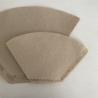 Buy cheap 12 - 35gsm Coffee Filter Paper Sheets 0.35mm High Permeability Wood Pulp Feature from wholesalers