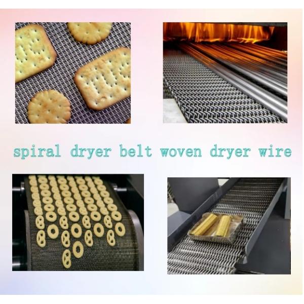 Custom Size Food Grade 304 Herringbone Conveyor Belt Weave Wire Mesh Conveyor Belt for Oven Bakery