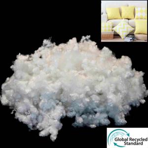 China 38mm Regenerated Polyester Fiber Staple Recycle Fiber Huge Flexibility on sale