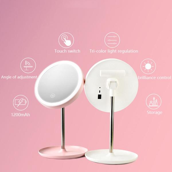 20x Magnifying Led Makeup Mirror For Table Desktop Oem