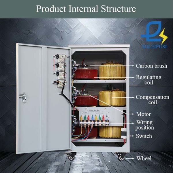 High Precision Servo Voltage Regulator / Stabilizer Three Phase 380V 400V 415V