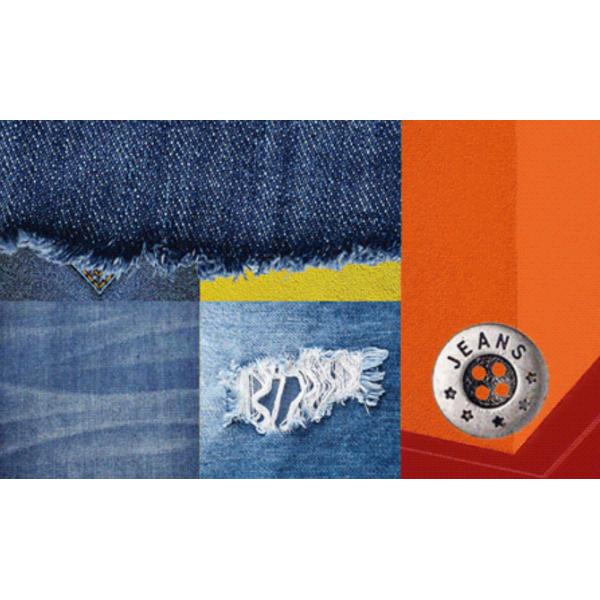 Classic Anti Brass Denim Metal Buttons , Denim Jeans Trousers Button
