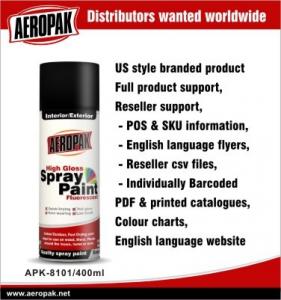 China Aerosol de pintura for South America Market , Store in a Cool / Dry Place on sale