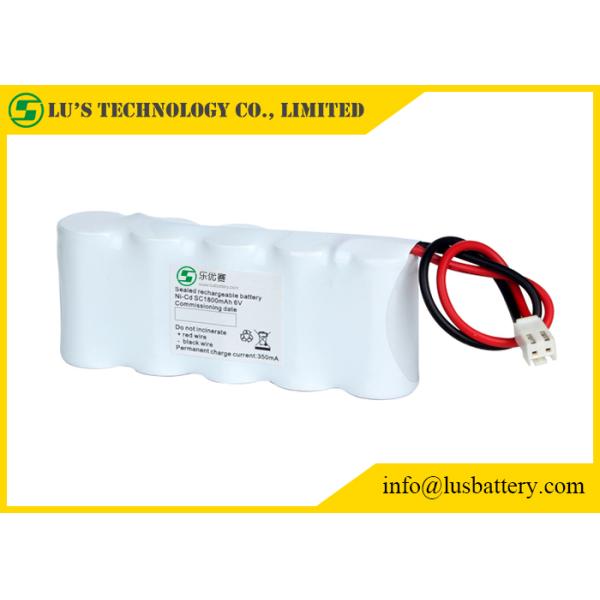 1.2V 3.6 Volt Nickel Cadmium Battery For Medical Device / Metal Detectors