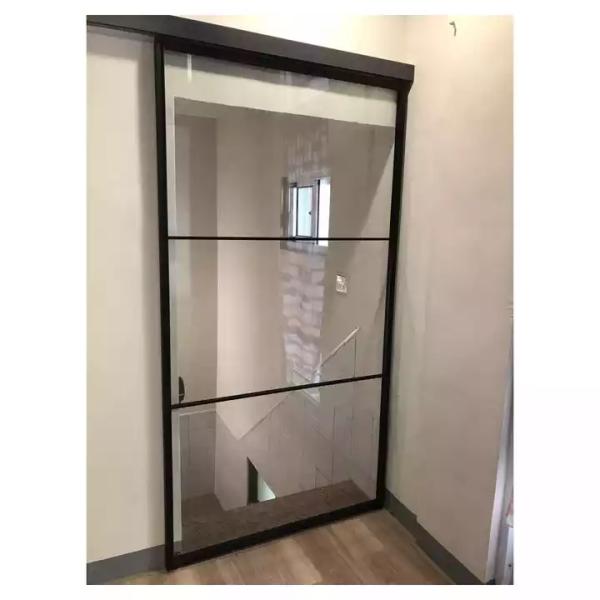 Aluminum Sliding Door Practical Design New Promotion Glass Interior Doors