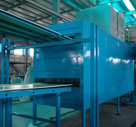 Fully Automated Metal Panel Continuous PU Sandwich Panel Production Line ISO9001 Approved