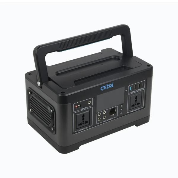 Lithium Battery Portable Power Station 500W Solar Energy Power Station Generator