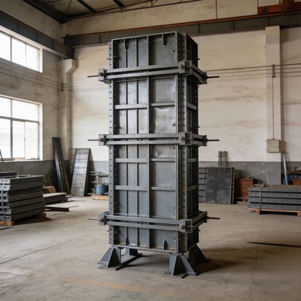 Customized Steel Formwork System with Sa 2.5 Sand Blasting for High Strength Concrete Support