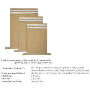 Buy cheap charcoal paper sacks, animal feed paper sacks, dextrose & medicine paper sacks, from wholesalers