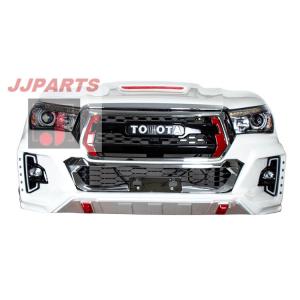 Buy cheap Elegant TRD Logo Toyota Modified Parts Front Grill Mesh For Hilux Rocco 2018 Raptor Conversion Style product