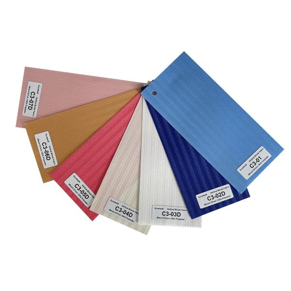 Best Quality Versatile Translucent 100% Polyester Semi Blackout Roller Blinds Fabric For Window Decor