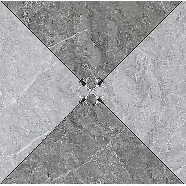 Matt Glazed Ceramic Rustic Tile Gray 40x40cm Indoor Wall Floor