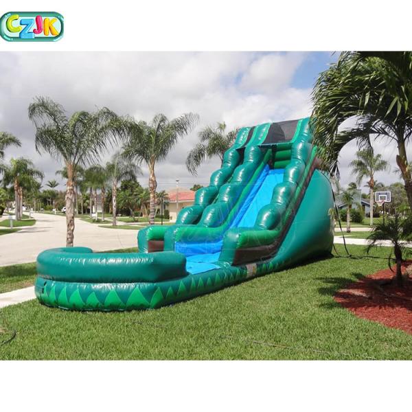Commercial Inflatable Slide And Paddling Pool 3 Years Warrenty ASTM Approved