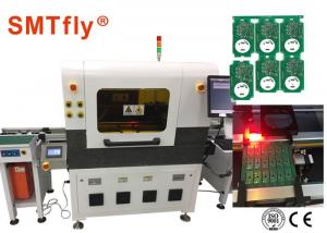 Buy cheap 100mm/S 0.6mm Electronic Laser PCB Depanelizer Machine with Safe Sensor product