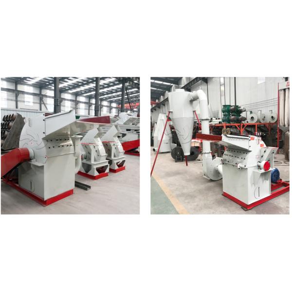 Hammer Shape Wood Crusher Machine For Wood Pellet Making High Output