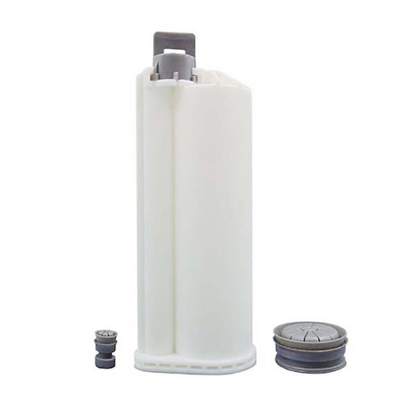 50ml 10:1 Epoxy Resin 2 Part Epoxy Cartridge With Mixing Tube Mixing Syringe