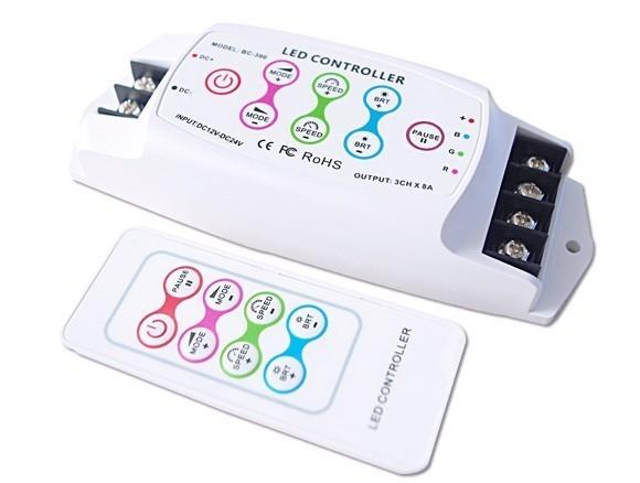 Quality RF LED Remote Controller(Can also control glass-lights and jumping jet fountains) for sale