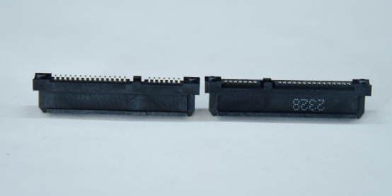 SATA 22p/F SMT Type Au 15u'' Plated Wire to Board Connector