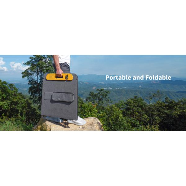 Portable Hybrid Mono Solar Panel 110W 19V IP67 Waterproof