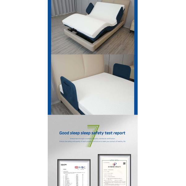 Electric Lift Bed Intelligent Bed Multifunctional Home Care Bed Automatic Removable Assisted Standing Backrest E200H