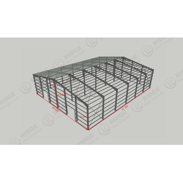 Prefabricated Steel Structure Warehouse Building Construction as Residential Model Building