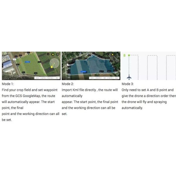 Electric Education Training Drone Internal Threaded Connection GPS For Large Volume Spraying