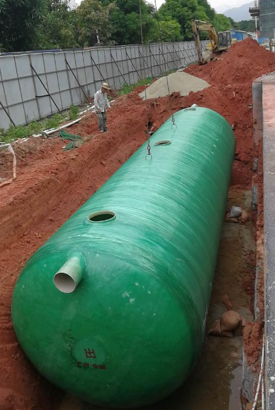 high strength Customizable FRP GRP Septic Tank for Human And Animal Feces Treatment