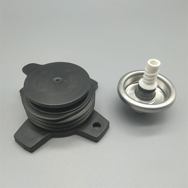 PU Foam Aerosol Valve with a Tight Seal and Maximum Expansion for Filling Gaps