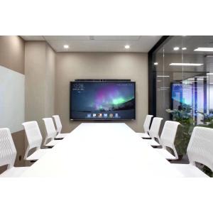 China 4K Android Smart Board Interactive Whiteboard Multi Finger Touch on sale