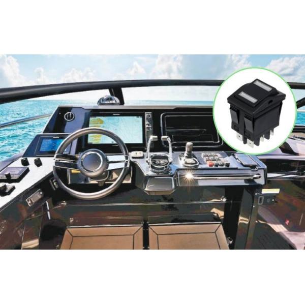 Agricultural Equipmen Rocker Switch IP67 Illuminated Button Switch Waterproof