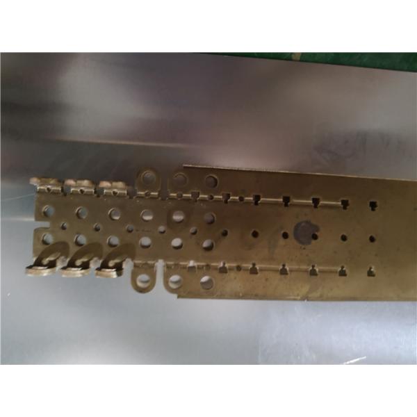 Precision Progressive Die Stamping Phosphor Bronze Electric Socket Terminal Stamping Parts
