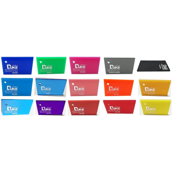 4mm Perspex Sign Acrylic Sheet 1220x2440MM Transmittance 92%