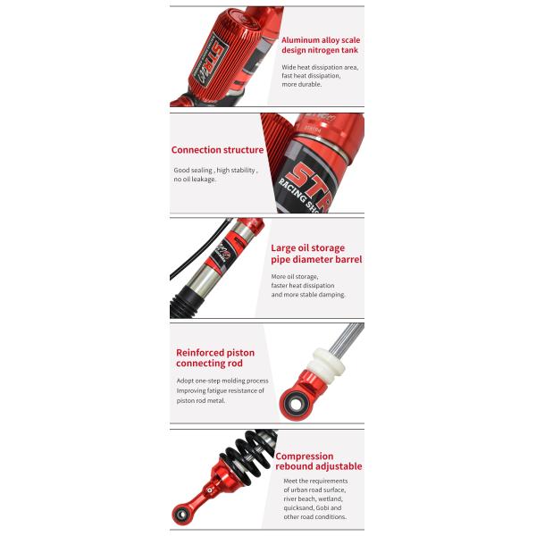 Toyota Sequoia Shocks ST8000 OE Shock Absorber Suspension 4x4 Lift Kits