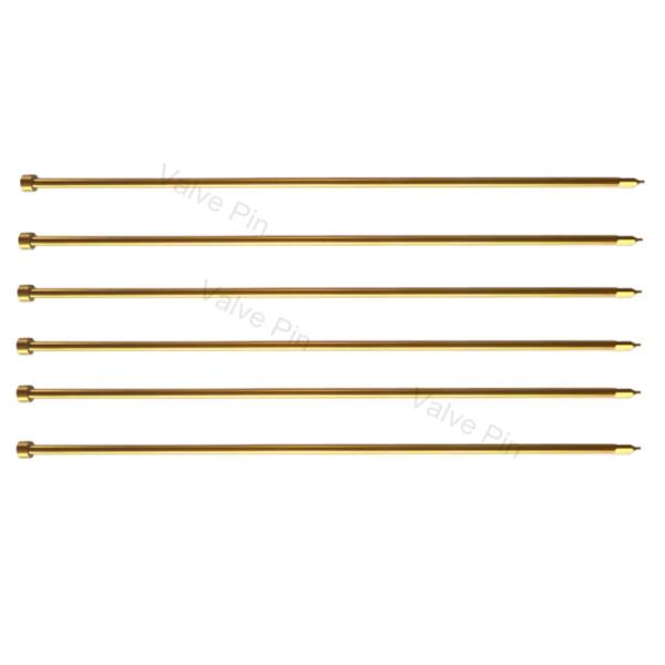 Hot Runner Valve Pin and Pin Guide Bush surface coating Titanium or Chrome, precision 0..002,Hot Runner Spare Parts