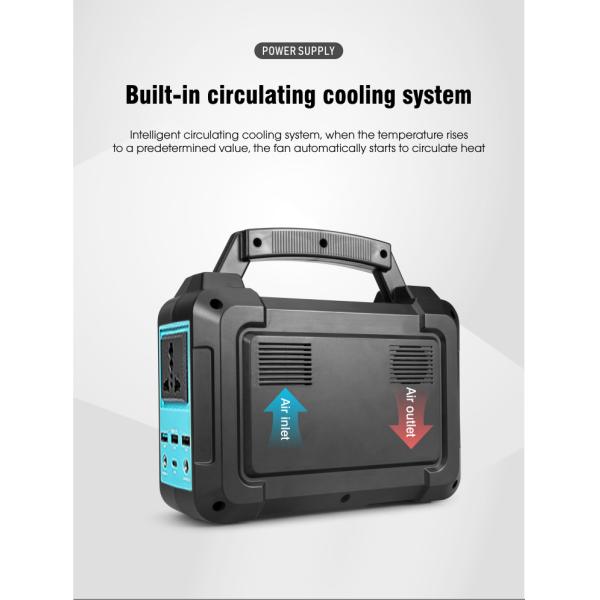 148wh Lithium Battery Portable Power Station 100W For Outdoor Camping