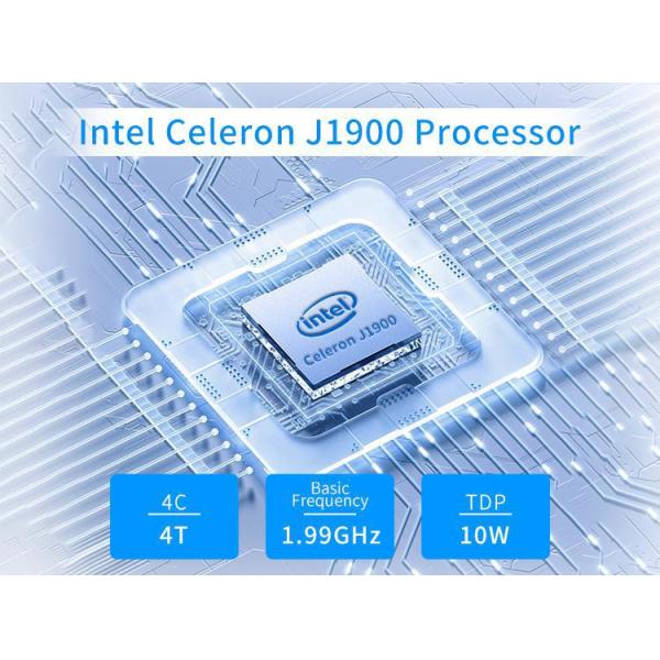 IBOX-1126 J1900 Industrial Fanless Mini PC with Quad-Core Processor, 4 USB 2.0 Ports, and DDR4 Memory
