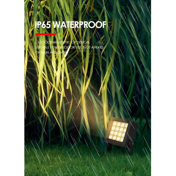 LED Facade Lighting IP65 Rustproof Die Casting Narrow Angle 16W DC24V For Garden Wall