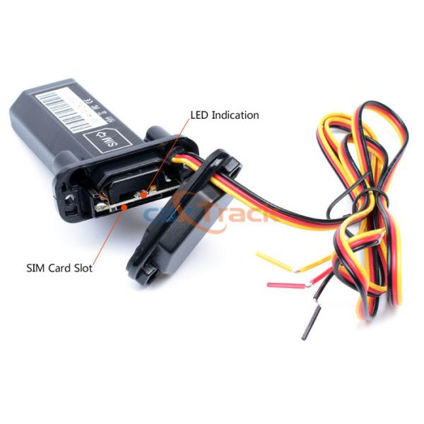 Small Waterproof Tracking Device , Shock Sensor Control GPS Vehicle Tracker