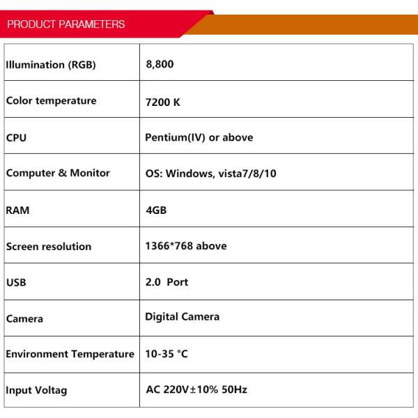 UV Light Face Moisture 240V Skin Analyzer Machine 3D Topography