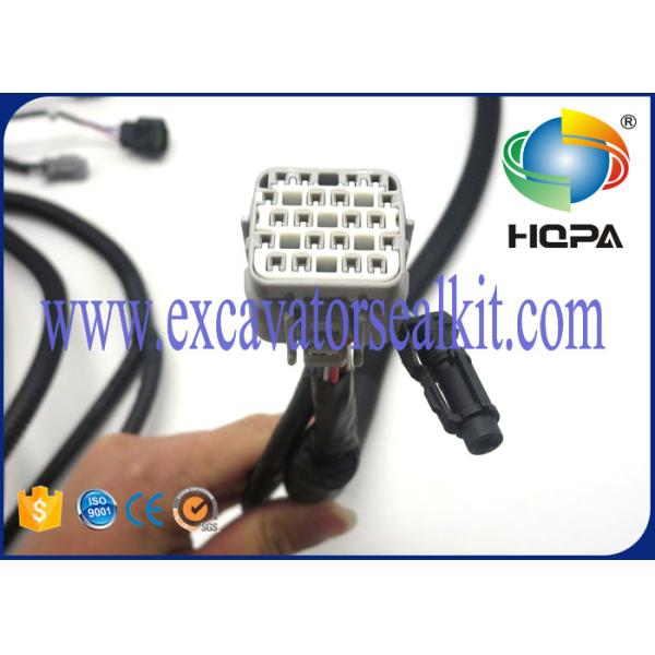 ISO9001 Standard Excavator Spare Parts , Hydraulic Pump Electrical Wiring Harness