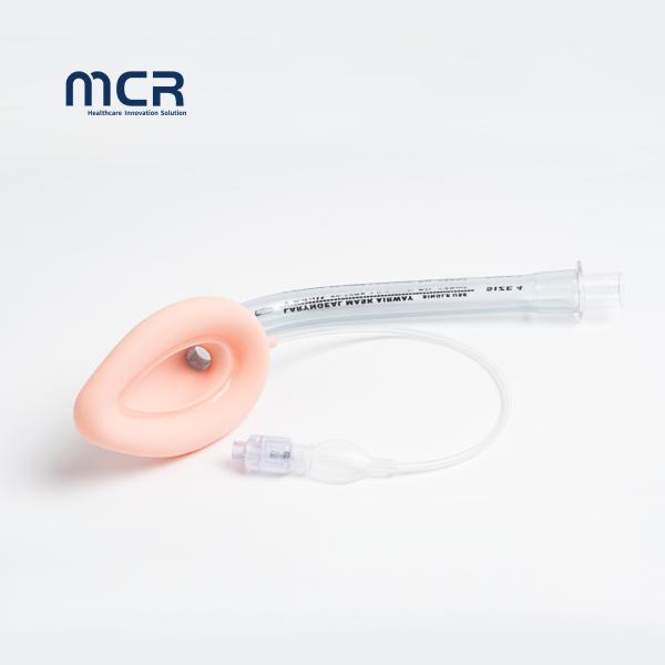 Silicone And PVC Intubating Laryngeal Mask Airway With Cuff