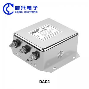 China Three Phase Three Line Filter EMI Filter DAC4 30A 60A emi power filter 100amp 380V on sale