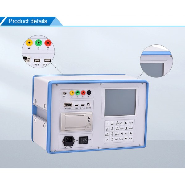 Transformer On-Load Tap Analyzer with 6-Channel High-Speed Sampling