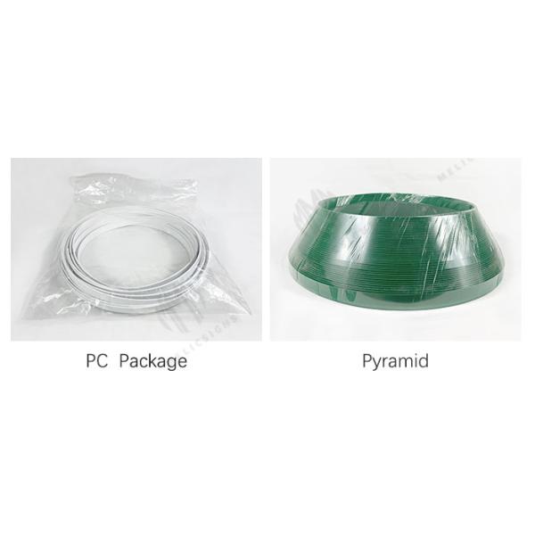 Red Color LED Channel Trim Cap J Shape Good Flexibility With SGS Certification Plastic Trim Cap