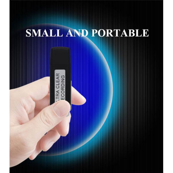 Professional Portable USB Recording Device One-Key Recording Flash Drive With Digital Audio Formats MP3 WAV REC