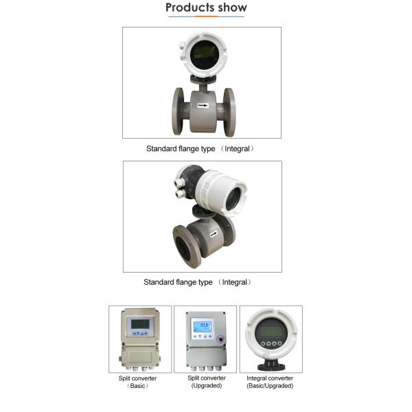 Low price beautiful design electromagnetic flow meter