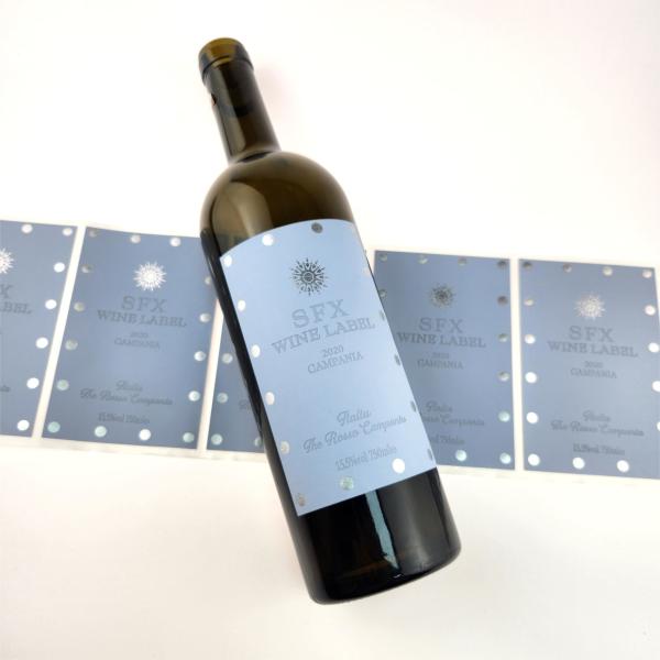 Luxury Leather Sticker Packaging Wine Label Waterproof Embossed Red Wine Labels for Bottles