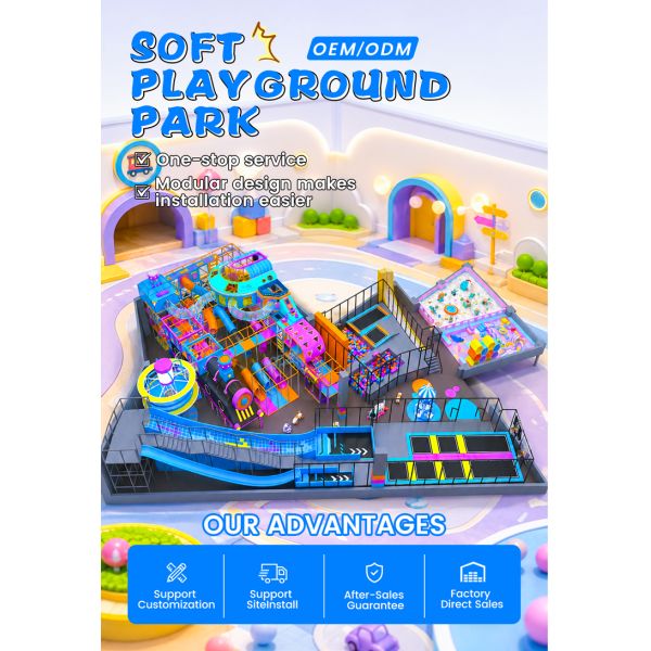 Custom 863㎡ Indoor Playground Manufacturer with OEM Solutions