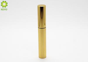 China 5ml 6ml Empty Liquid Liner Pen , Golden Packaging Containers For Cosmetics on sale