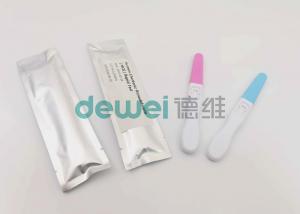 Buy cheap CE HCG LH Urine Rapid Test Kit For Pregnancy Test Women Hormone Check product